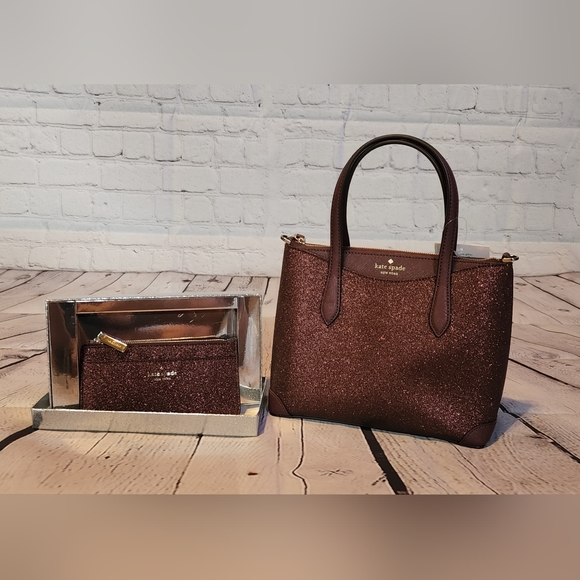 kate spade Handbags - Kate Spade NWT Satchel Bag and Slim Card Wallet Set